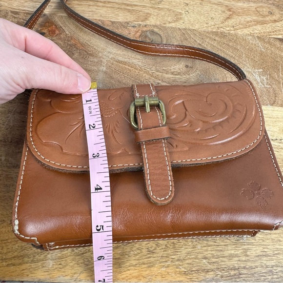 Patricia Nash Florence Tooled Leather Crossbody Bag | Style P06107 - Picture 11 of 11